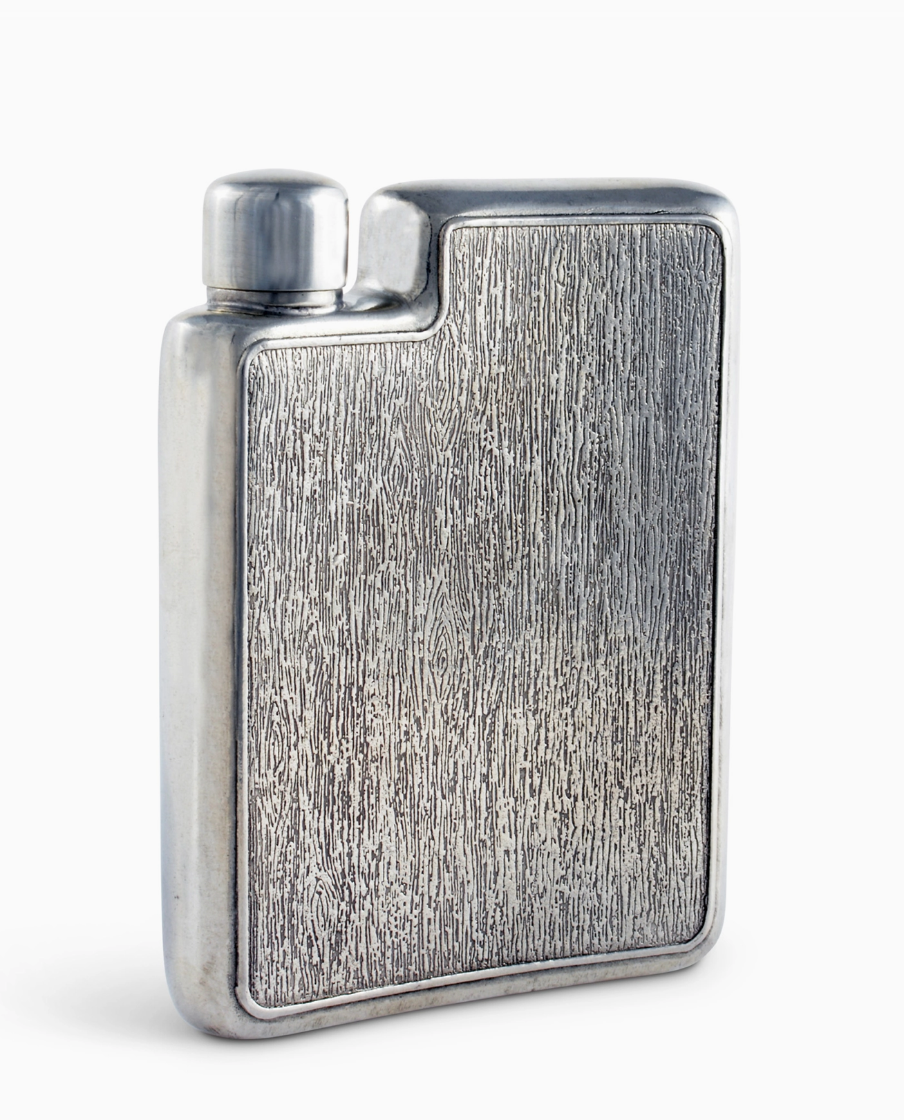 Equestrian Pewter Flask